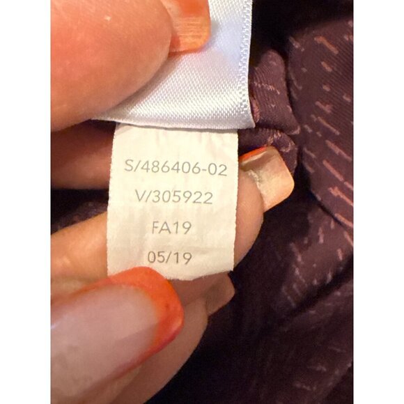 ATHLETA Heather RED Salutation Stash Pocket SoftLux Gym Yoga Leggings M - Picture 6 of 16